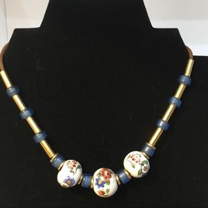 Vintage beaded choker